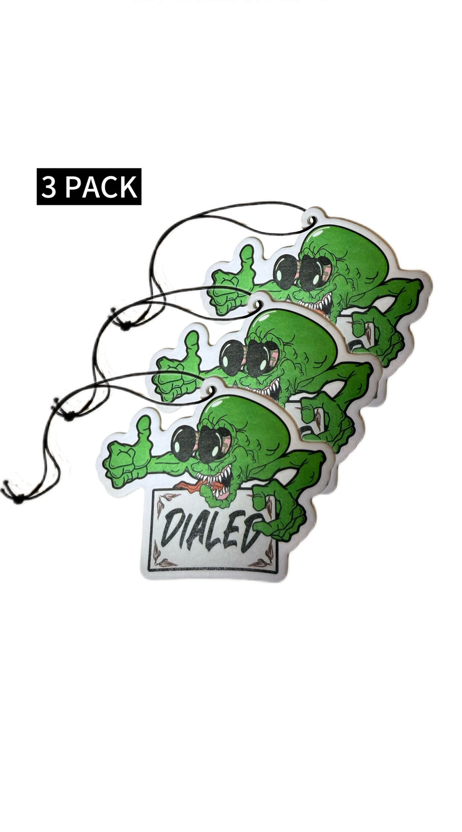 Alien Fink Air Freshener - 3 Pack