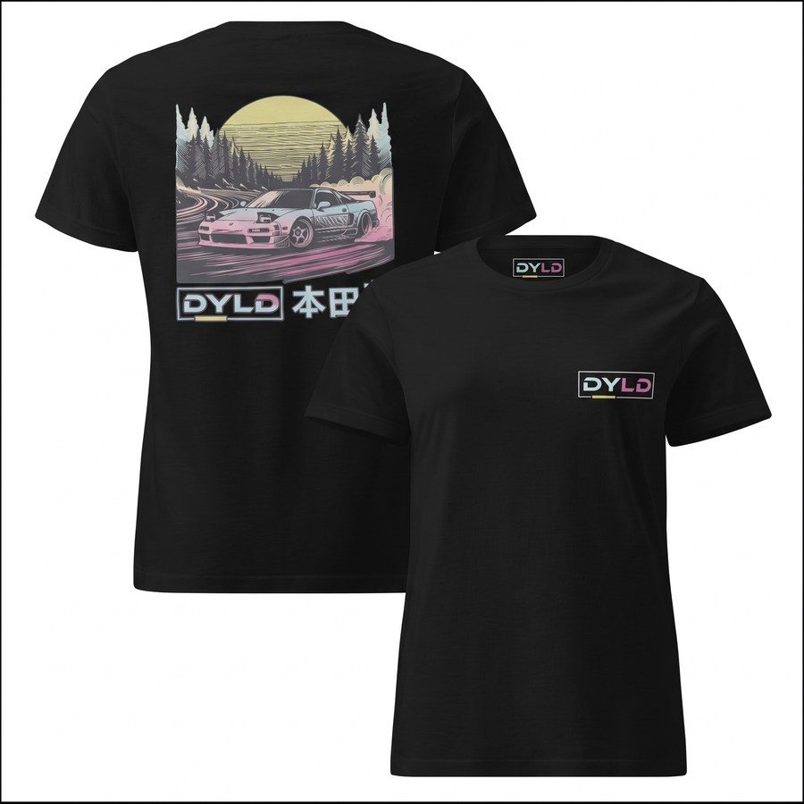 Women’s NSX Tee front and back