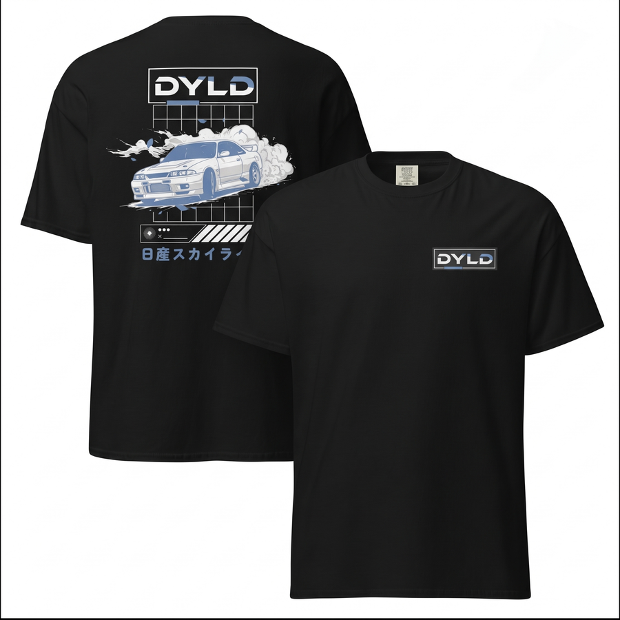 Signature Fit Skyline Tee front and back